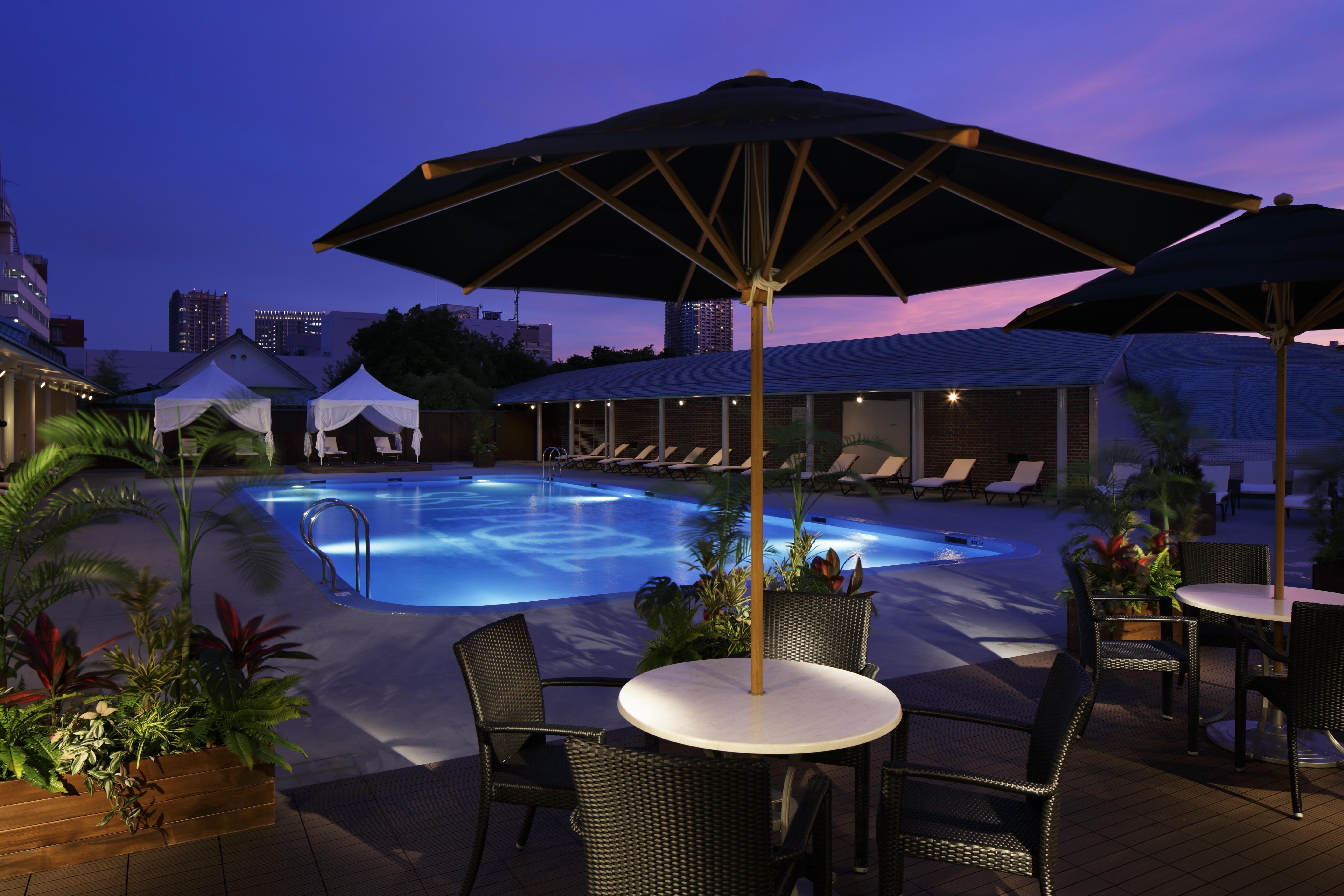 Grand Prince Hotel Shin Takanawa Tokyo Exterior photo The pool at the hotel