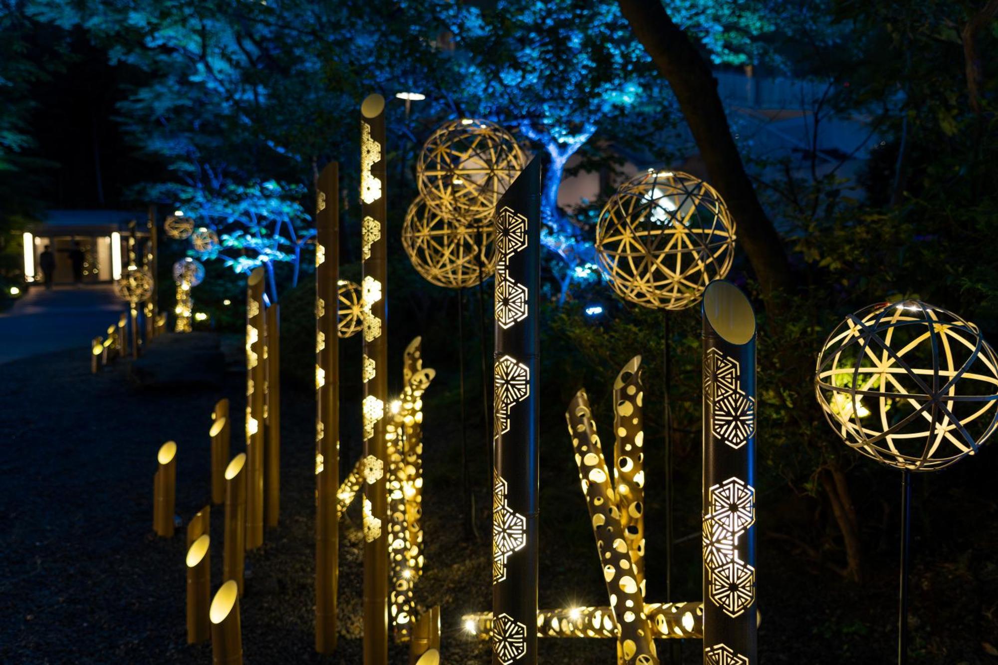 Grand Prince Hotel Shin Takanawa Tokyo Exterior photo Light installation at the 2019 edition of the festival
